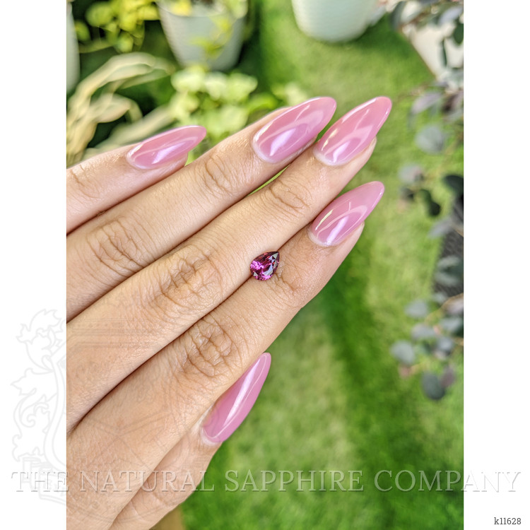 0.82 Ct. Rhodolite Garnet from Ceylon (Sri Lanka)