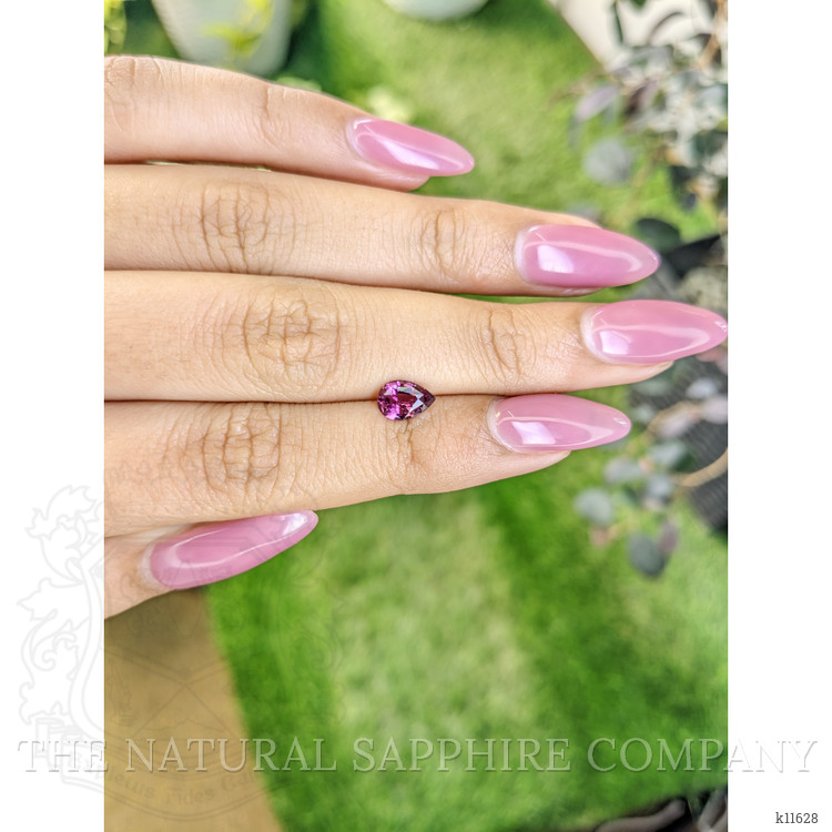 0.82 Ct. Rhodolite Garnet from Ceylon (Sri Lanka)