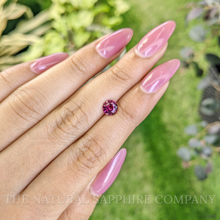 0.95 Ct. Rhodolite Garnet from Ceylon (Sri Lanka)