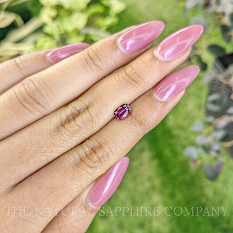 0.87 Ct. Rhodolite Garnet from Ceylon (Sri Lanka)