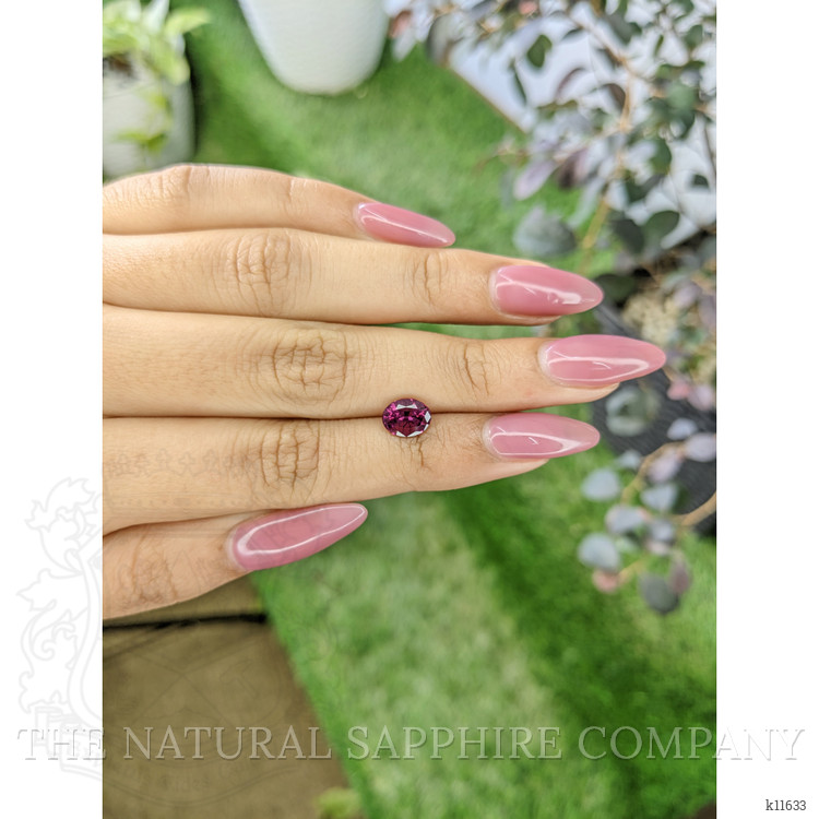 1.72 Ct. Rhodolite Garnet from Ceylon (Sri Lanka)