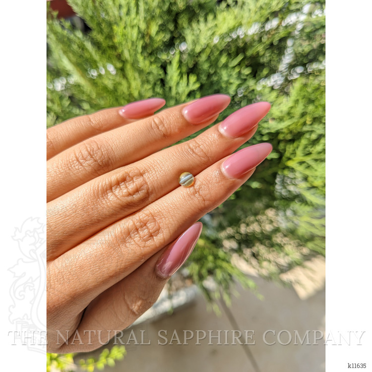 1.22 Ct. Cabochon Chrysoberyl from Ceylon (Sri Lanka)