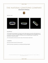 1.48 Ct. Moonstone from Ceylon (Sri Lanka) Appraisal