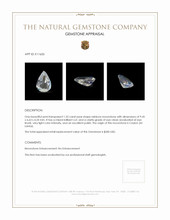1.33 Ct. Moonstone from Ceylon (Sri Lanka) Appraisal