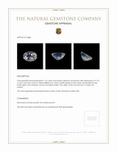 1.53 Ct. Moonstone from Ceylon (Sri Lanka) Appraisal