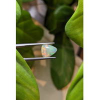 2.05 Ct. Cabochon White Opal from Ethiopia Life Style