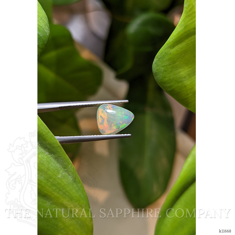 2.05 Ct. Cabochon White Opal from Ethiopia