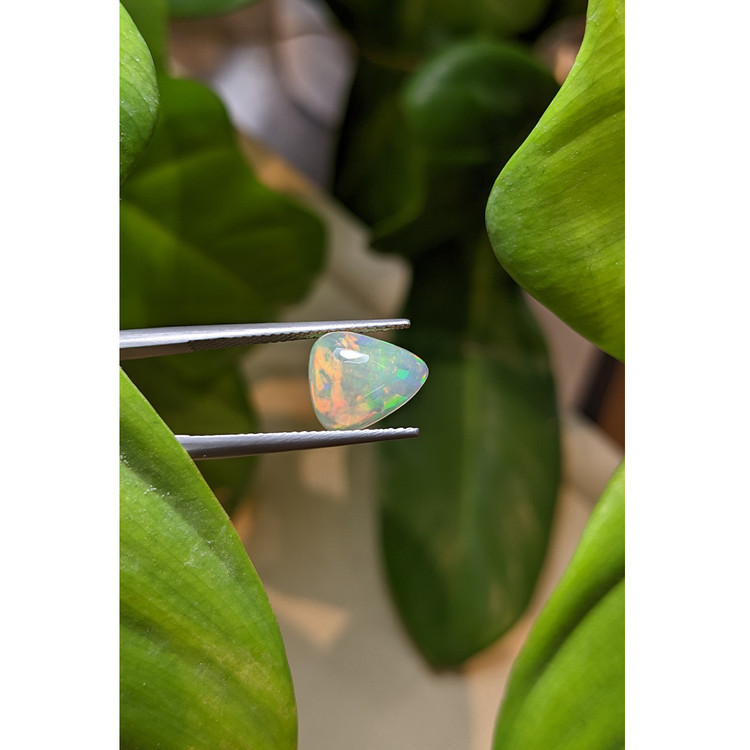2.05 Ct. Cabochon White Opal from Ethiopia