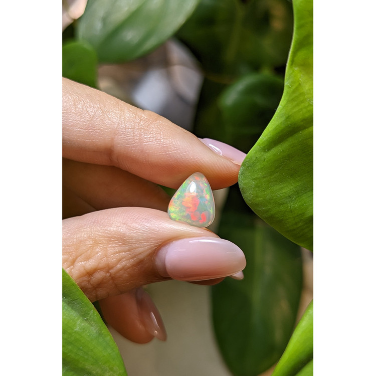 2.05 Ct. Cabochon White Opal from Ethiopia