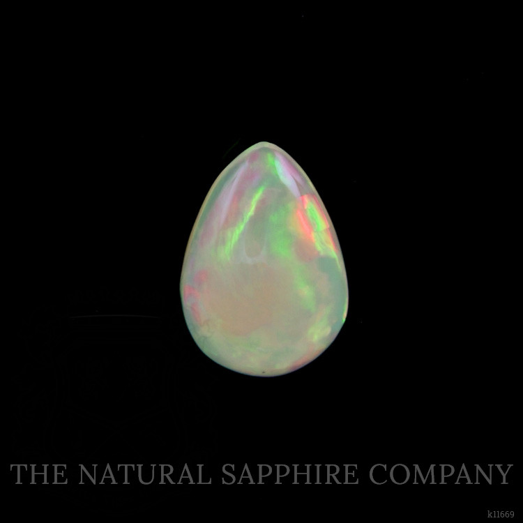 1.65 Ct. Cabochon White Opal from Ethiopia