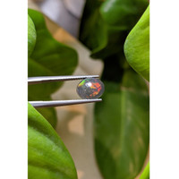 1.68 Ct. Cabochon Black Opal from Ethiopia Life Style