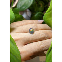 1.68 Ct. Cabochon Black Opal from Ethiopia Life Style