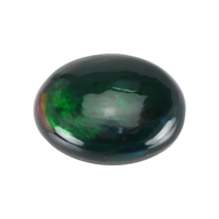 1.47 Ct. Cabochon Black Opal from Ethiopia Video