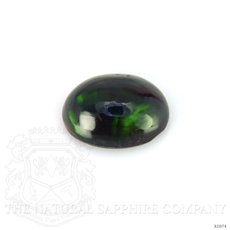 0.83 Ct. Cabochon Black Opal from Ethiopia