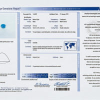 3.91 Ct. Multi Color Cabochon Black Opal from Australia Scan Report