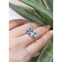 12.35 Ct. Aquamarine from Brazil Life Style