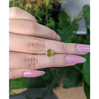 1.23 Ct. Peridot from Pakistan Life Style