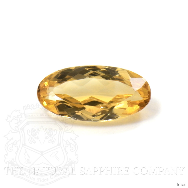 Three Stone Imperial Topaz Ring 2.92 Ct., 18K Rose Gold