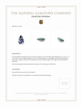 2.46 Ct. Tanzanite from Tanzania Appraisal