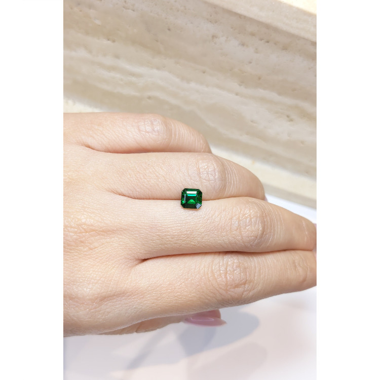 1.26 Ct. Tsavorite Garnet from Tanzania