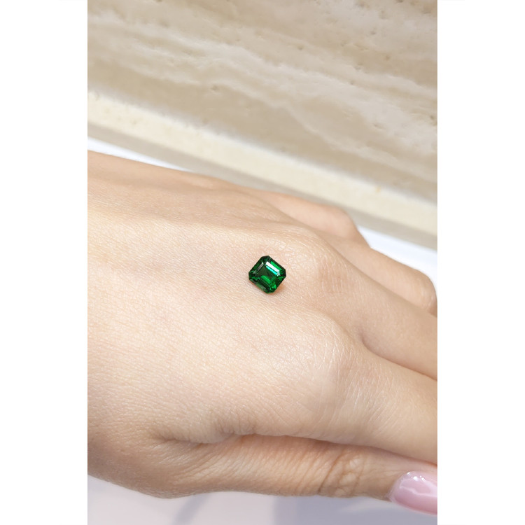1.26 Ct. Tsavorite Garnet from Tanzania