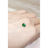 0.87 Ct. Tsavorite Garnet from Tanzania Life Style