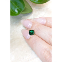 1.39 Ct. Tsavorite Garnet from Tanzania Life Style