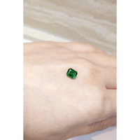 1.08 Ct. Tsavorite Garnet from Tanzania Life Style