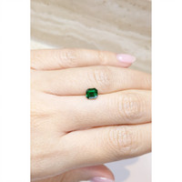 0.96 Ct. Tsavorite Garnet from Tanzania Life Style
