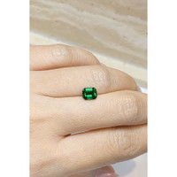 1.21 Ct. Tsavorite Garnet from Tanzania Life Style