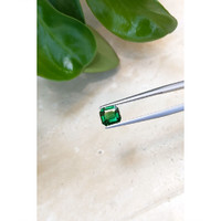 1.10 Ct. Tsavorite Garnet from Tanzania Life Style