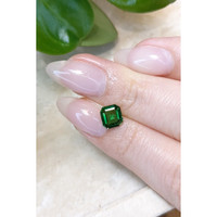 1.29 Ct. Tsavorite Garnet from Tanzania Life Style