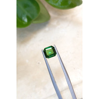 1.29 Ct. Tsavorite Garnet from Tanzania Life Style