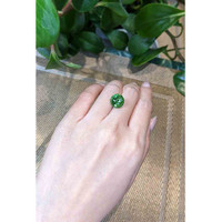 6.48 Ct. Green Tourmaline from Brazil Life Style