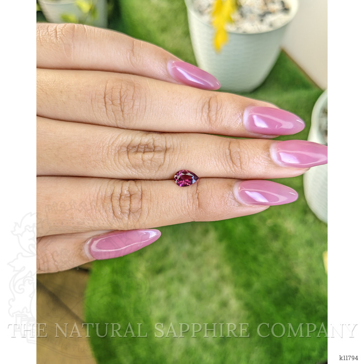 0.71 Ct. Rhodolite Garnet from Ceylon (Sri Lanka)