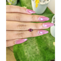 0.97 Ct. Rhodolite Garnet from Ceylon (Sri Lanka) Life Style