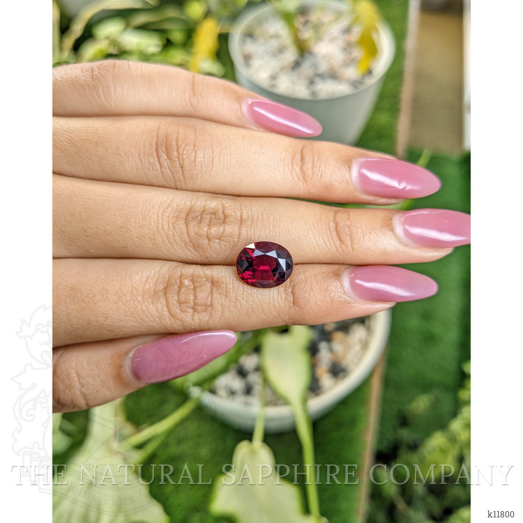 5.21 Ct. Almandine Garnet from Ceylon (Sri Lanka)
