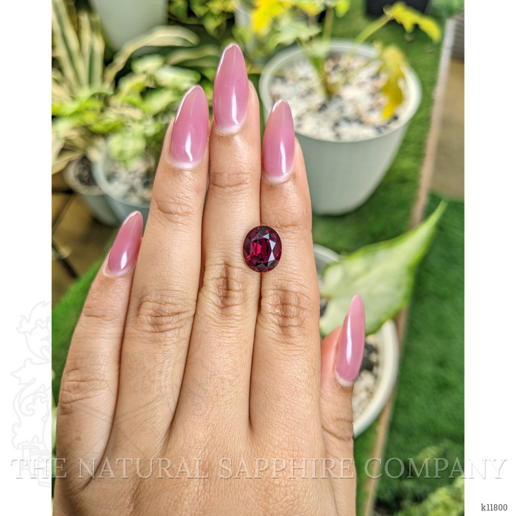 5.21 Ct. Almandine Garnet from Ceylon (Sri Lanka)
