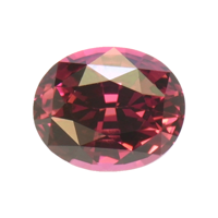 0.91 Ct. Rhodolite Garnet from Ceylon (Sri Lanka) Video