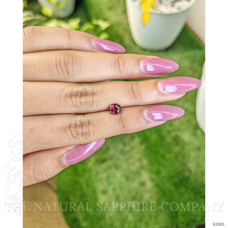0.91 Ct. Rhodolite Garnet from Ceylon (Sri Lanka)