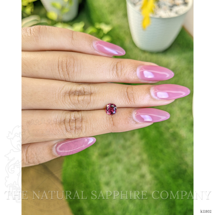 0.85 Ct. Rhodolite Garnet from Ceylon (Sri Lanka)