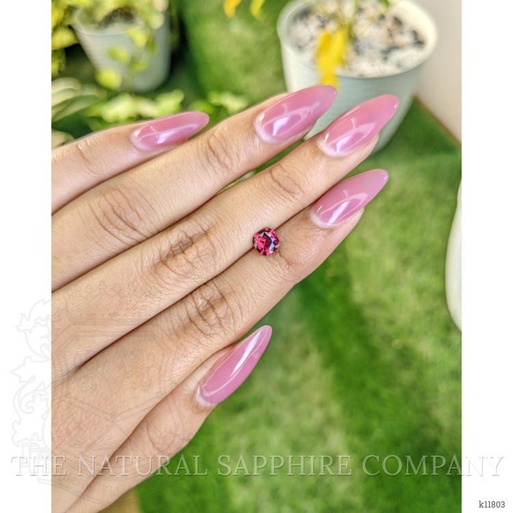 0.87 Ct. Rhodolite Garnet from Ceylon (Sri Lanka)
