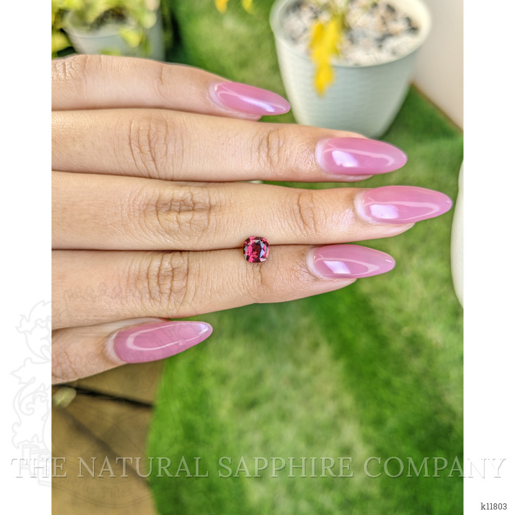 0.87 Ct. Rhodolite Garnet from Ceylon (Sri Lanka)