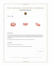 1.88 Ct. Garnet from Madagascar Appraisal