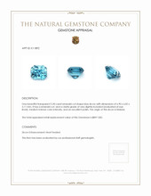 2.30 Ct. Zircon from Malawi Appraisal