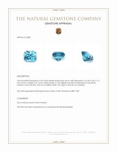 2.30 Ct. Zircon from Malawi Appraisal