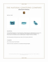 1.32 Ct. Zircon from Malawi Appraisal