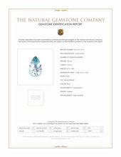4.82 Ct. Zircon from Malawi Scan Report