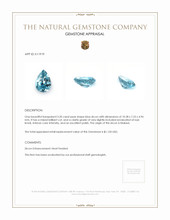 3.20 Ct. Zircon from Malawi Appraisal
