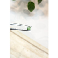0.63 Ct. Demantoid Garnet from Namibia Life Style